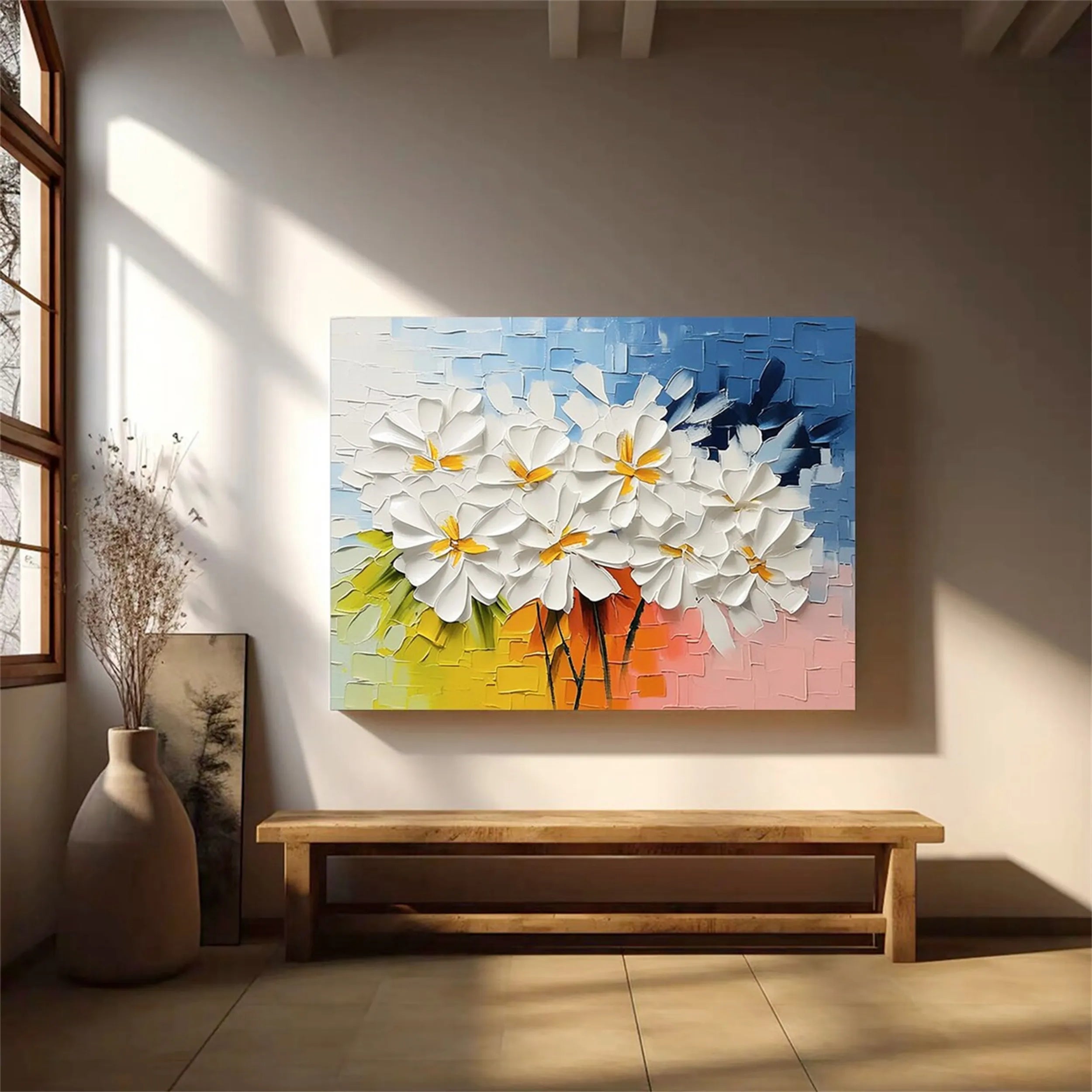 Flower And Tree Painting #FT 046