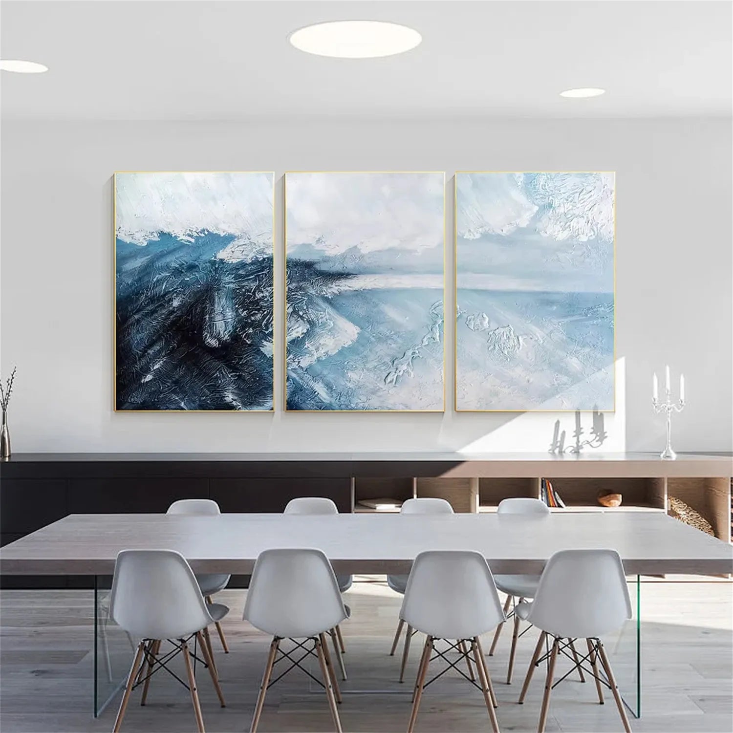 Ocean And Sky Painting Set of 3 #OS 212