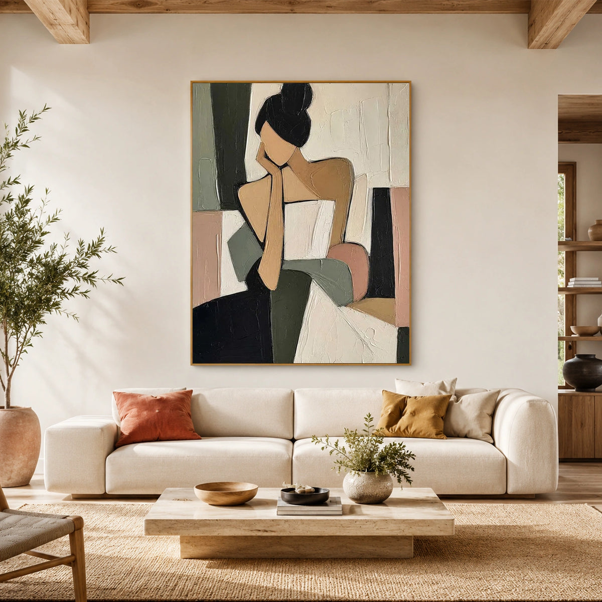 Abstract Portrait Wall Art #PT106
