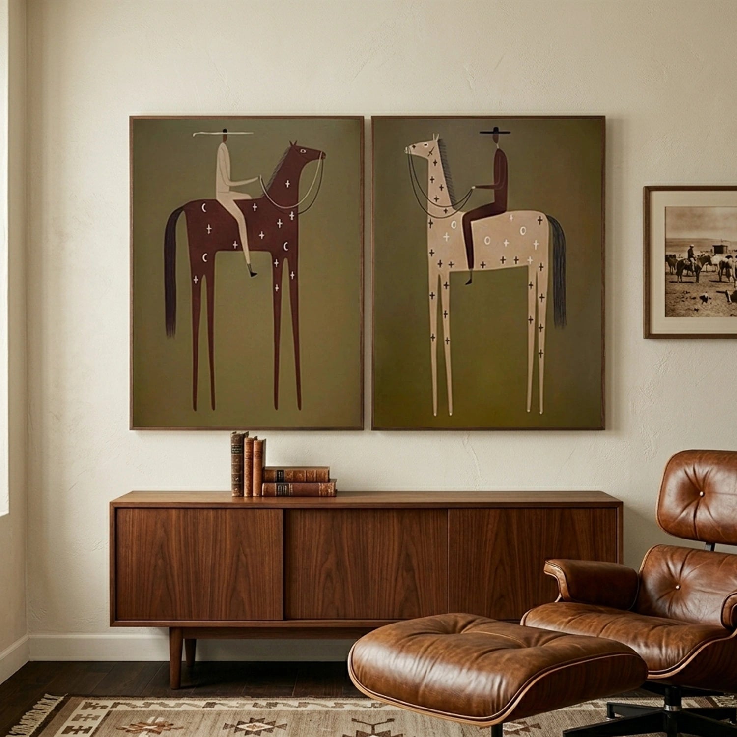 Americana Wall Art Set of 2 #VE065