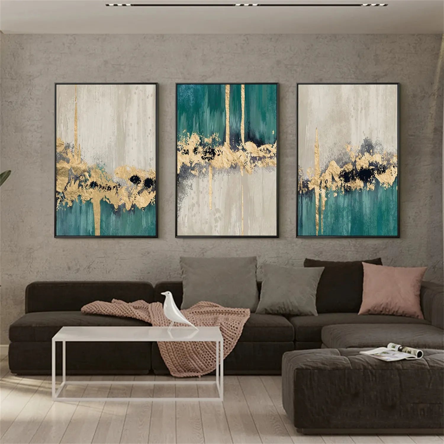 Abstract Painting Set of 3 #AB218