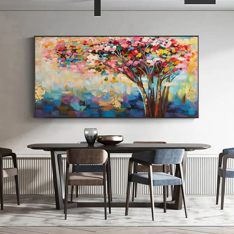 Flower And Tree Painting #FT 004