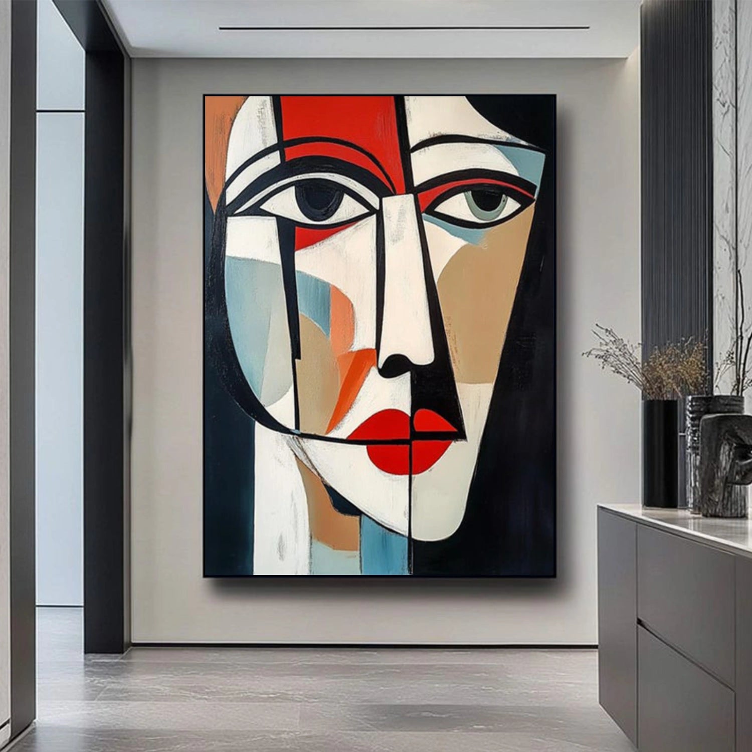 Abstract Portrait Wall Art # PT056