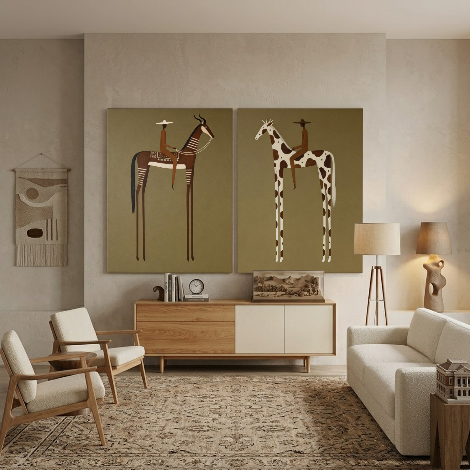 Americana Wall Art Set of 2 #VE053