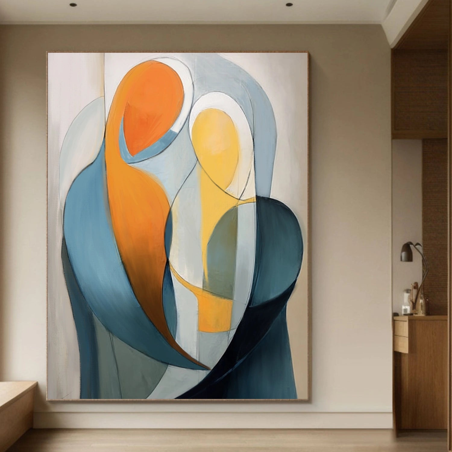 Contemporary Abstract Minimalist Wall Art #CW033