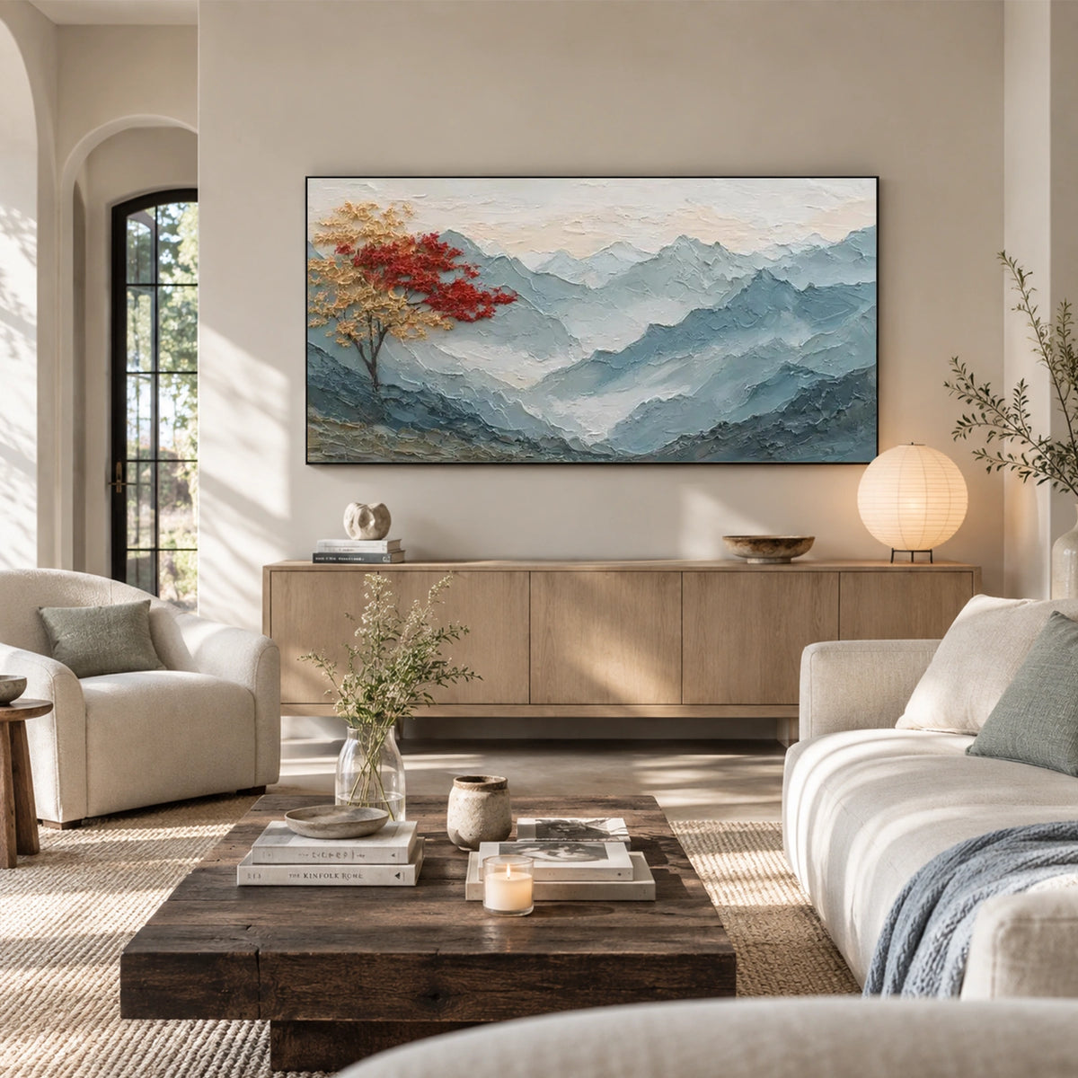 Minimalist Mountain Canvas #MM481