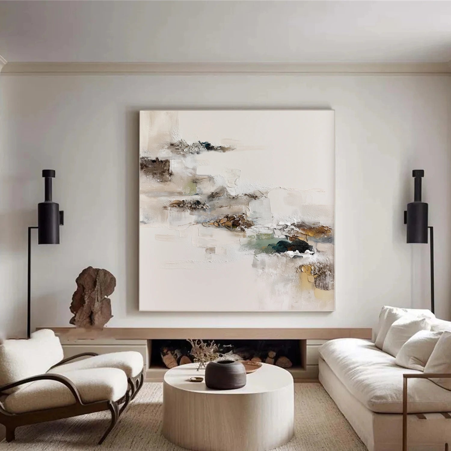 Abstract Texture Wall Art  #AB627