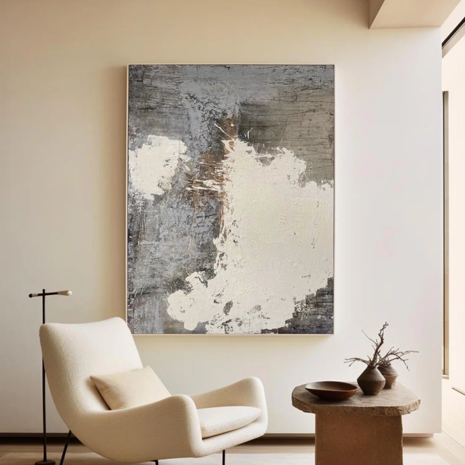 Abstract Textured Wall Art #AB 590