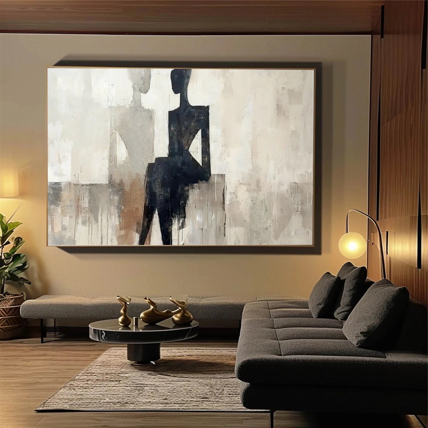 Contemporary Abstract Minimalist Wall Art #CW045