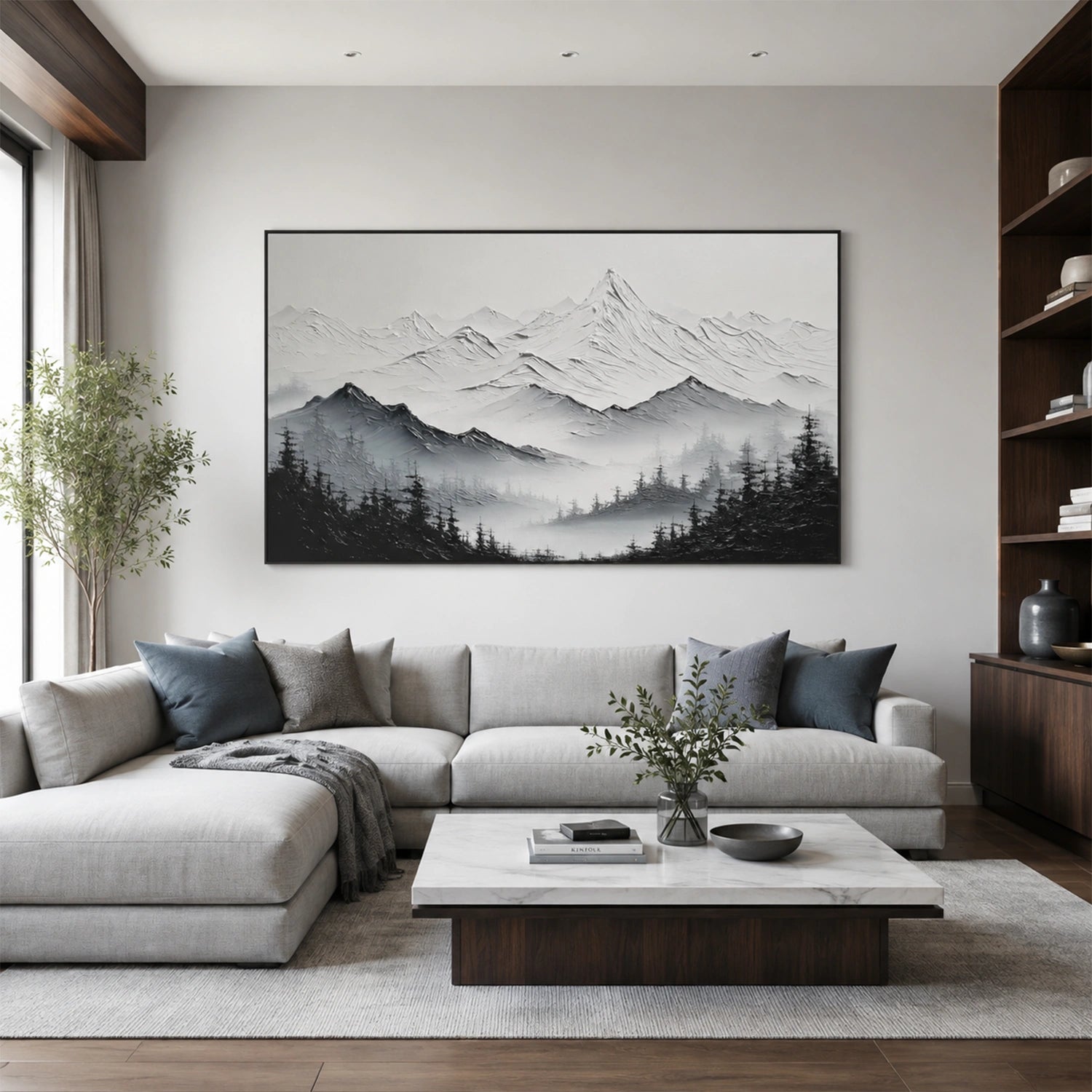 Minimalist Mountain Canvas # MM457