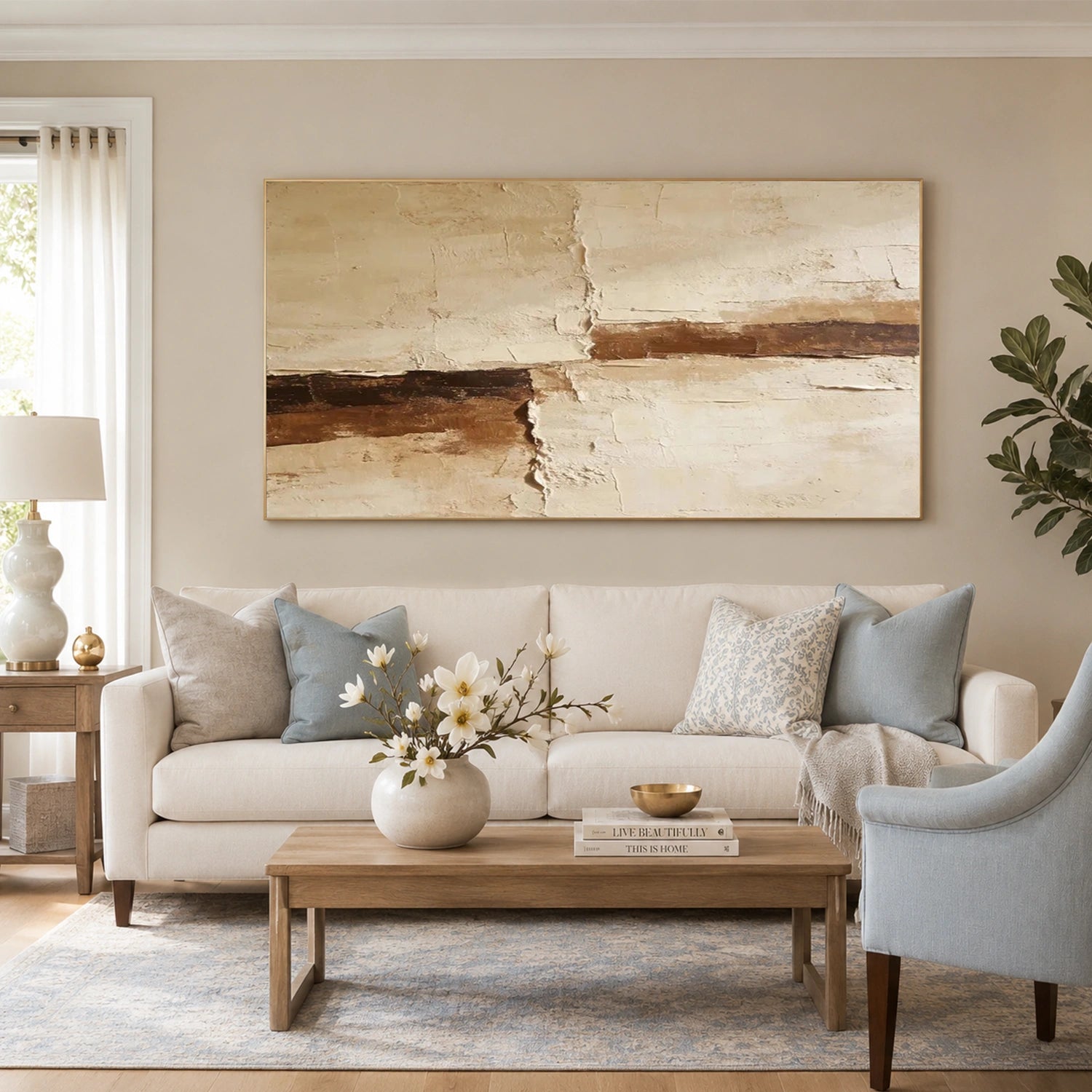 Abstract Wall Textured Art # AB709