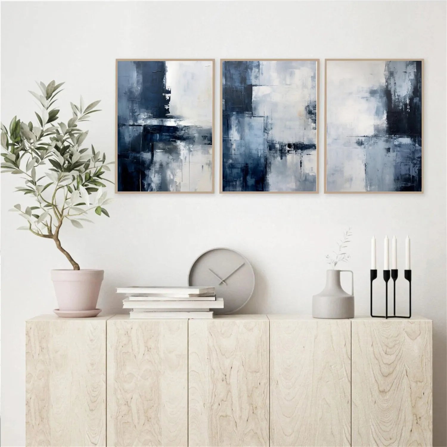 Abstract Painting Set of 3 #AB216