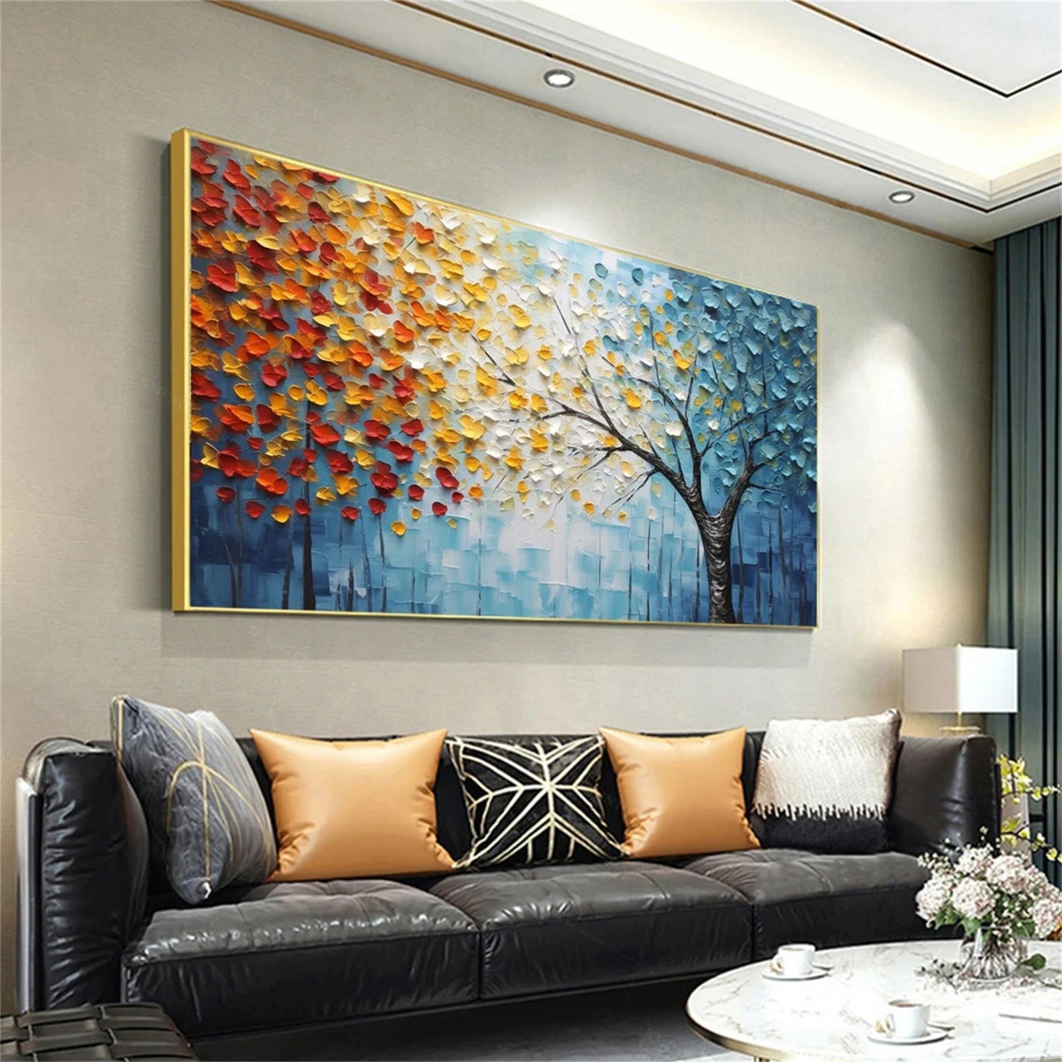 Flower And Tree Painting #FT 108