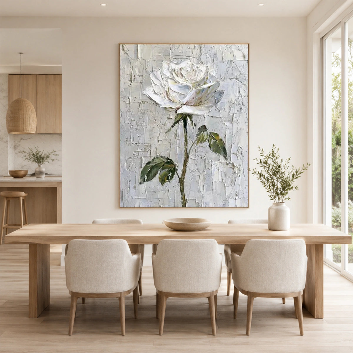 Flower & Tree Abstract Canvas # FT 418