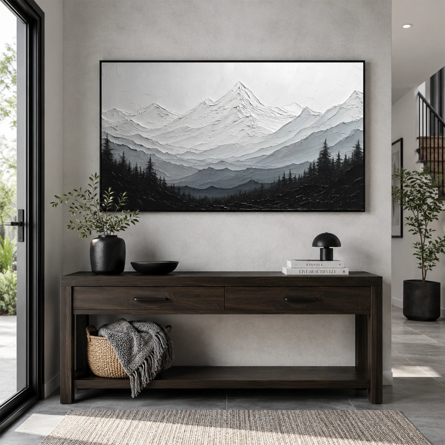 Minimalist Mountain Canvas # MM456
