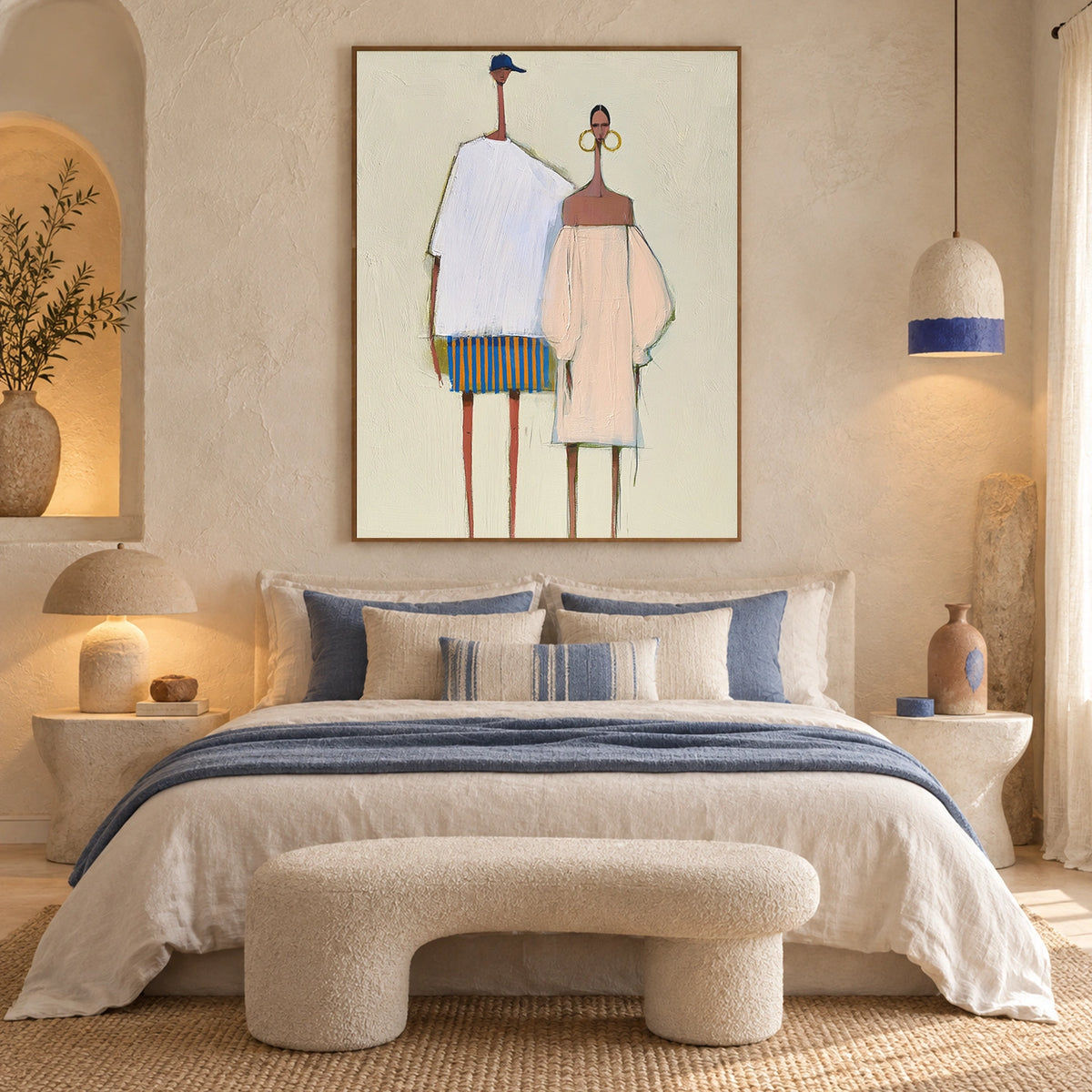 Abstract Portrait Wall Art #PT104