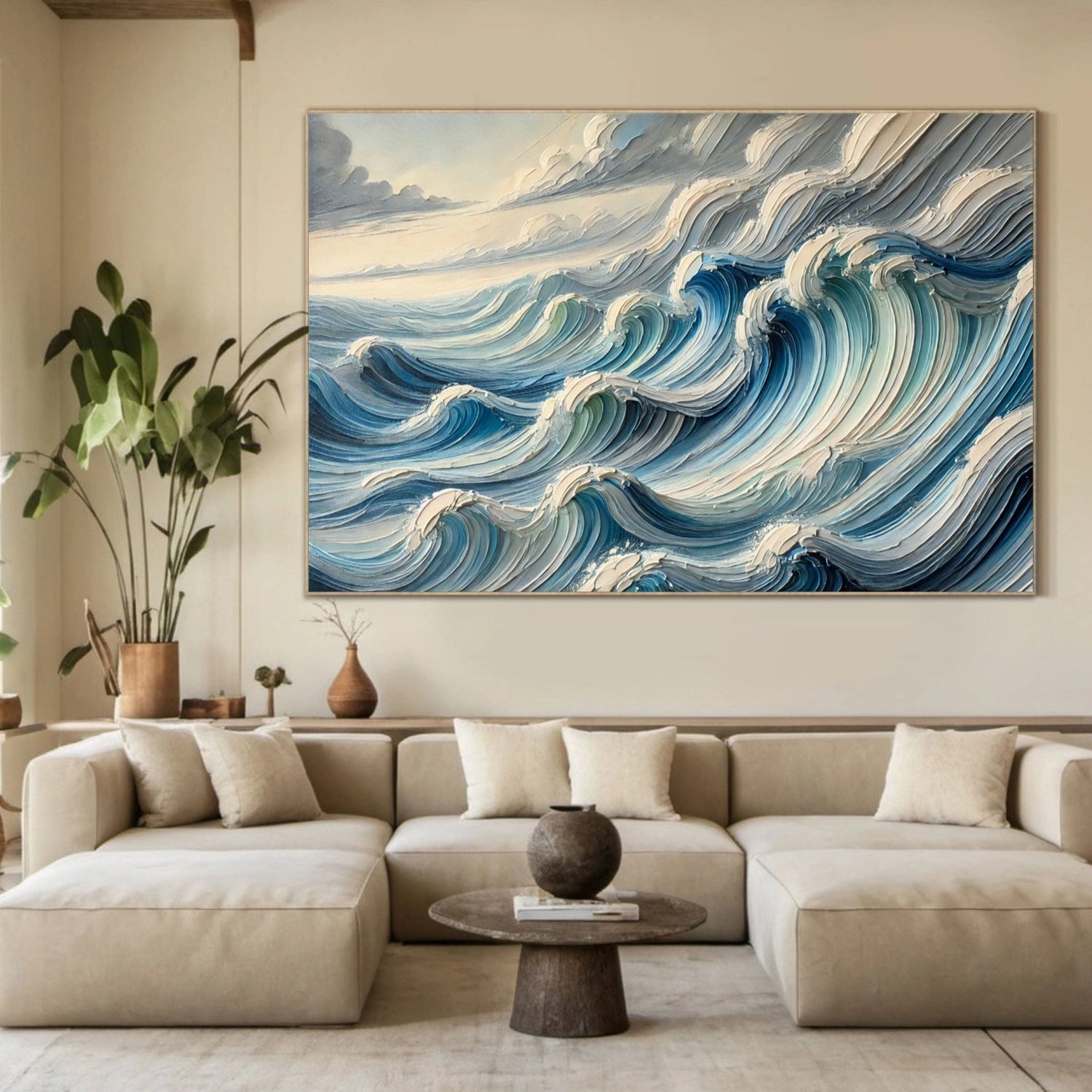 Ocean And Sky Painting #OS 232