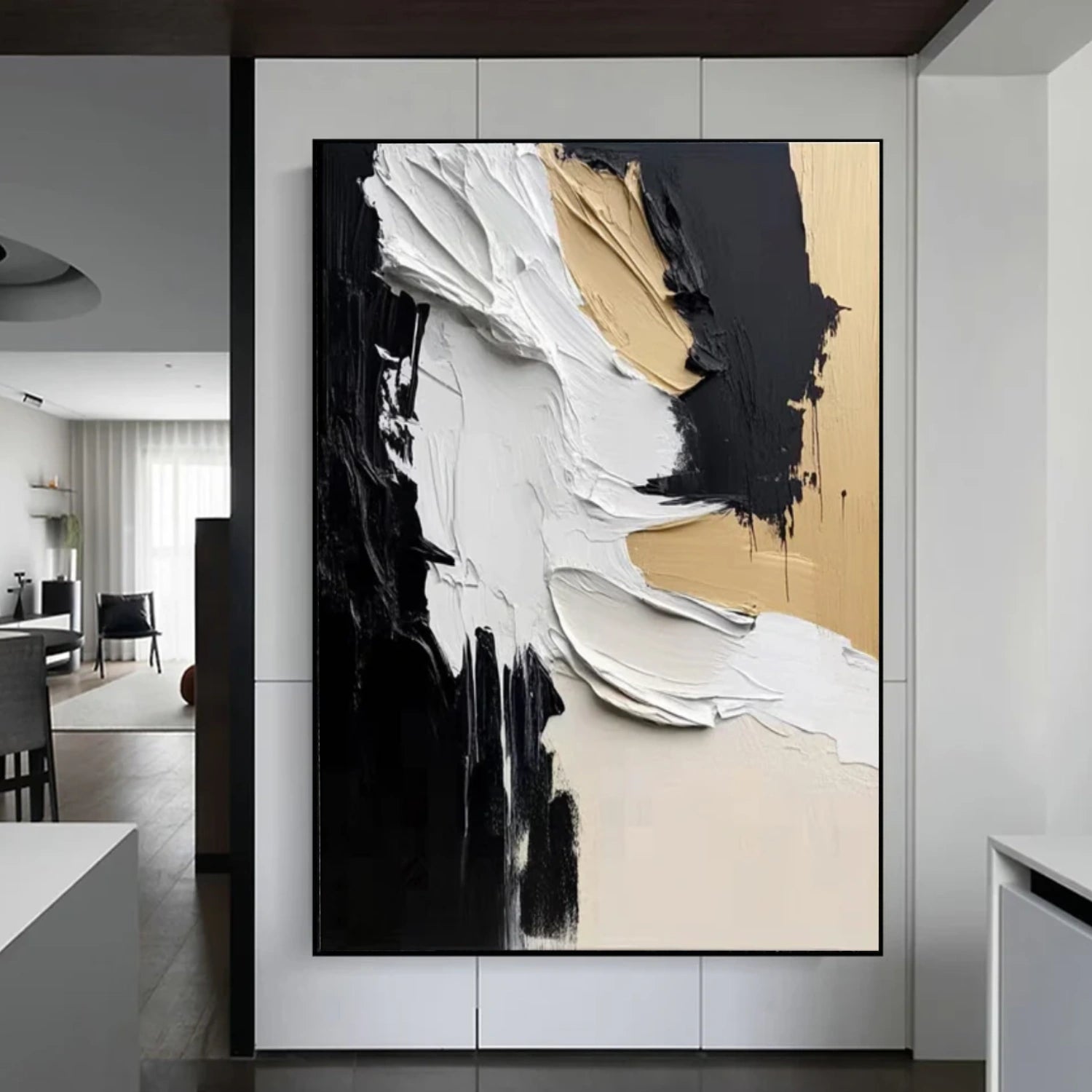 Minimalist Textured Canvas Art #MM341