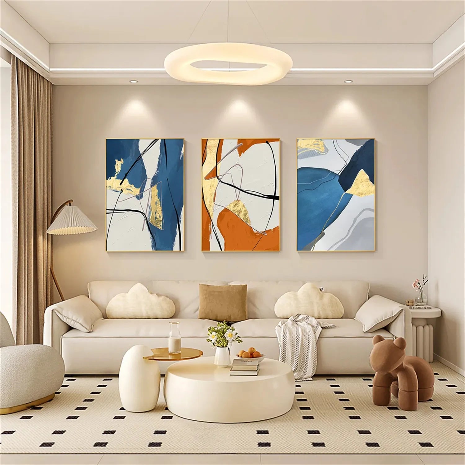 Abstract Painting Set of 3 #AB224