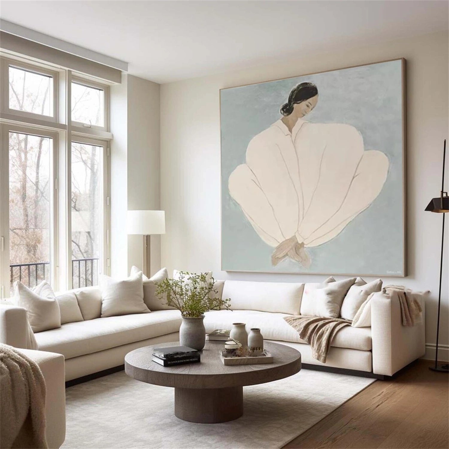 Abstract Portrait Wall Art #PT015