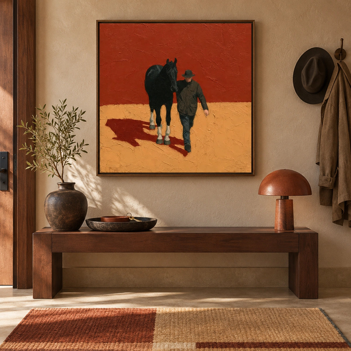 Abstract Animal Canvas Art #AP259