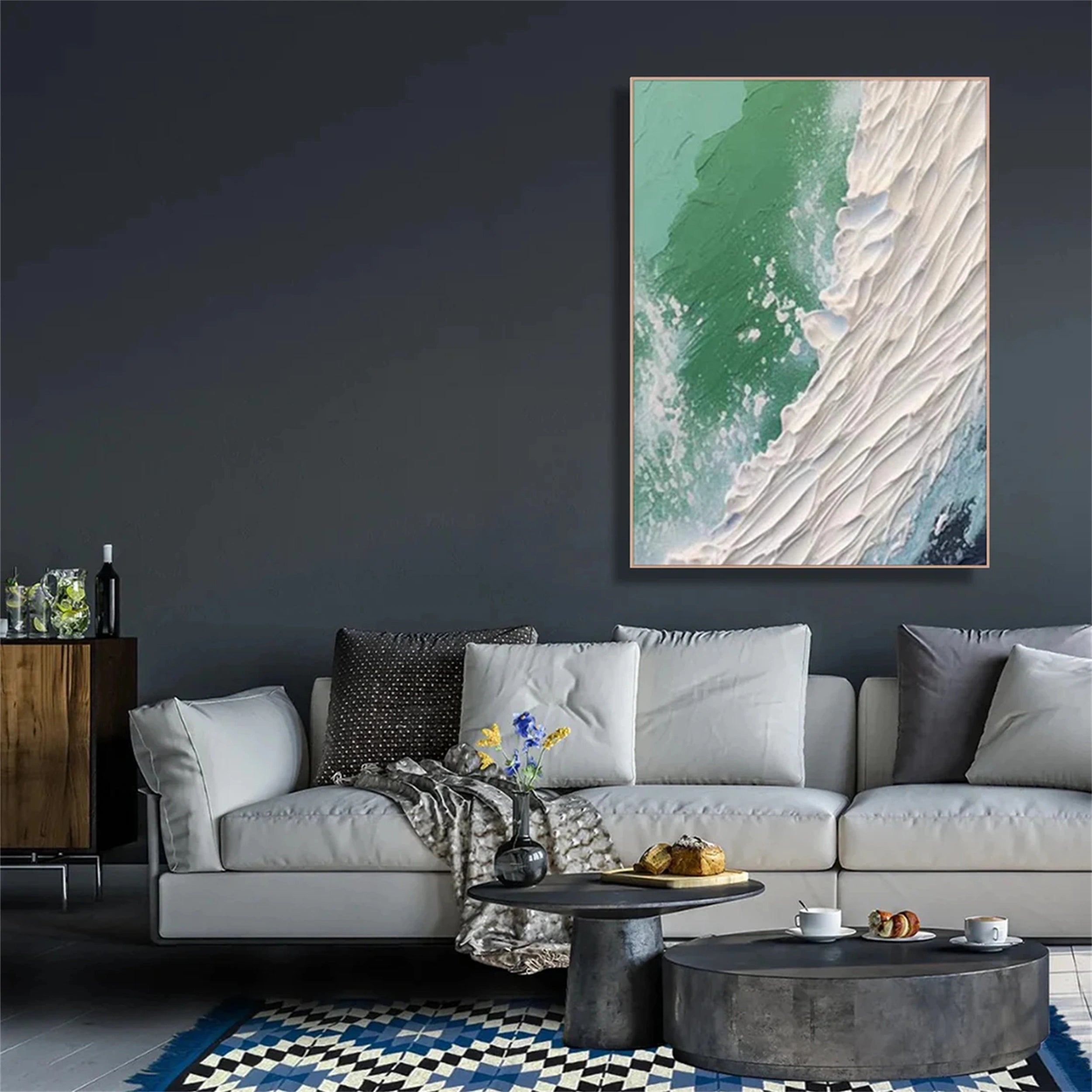 Ocean And Sky Painting #OS 056