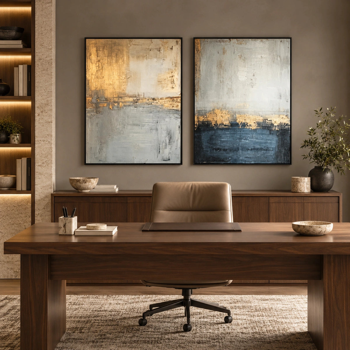 Abstract Wall Art Set of 2# AB732