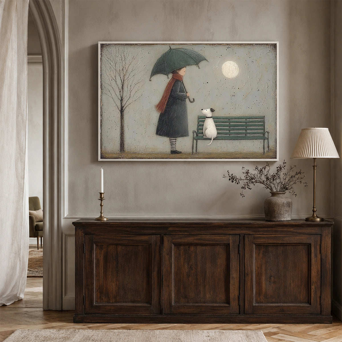 Abstract Portrait Wall Art #PT 085