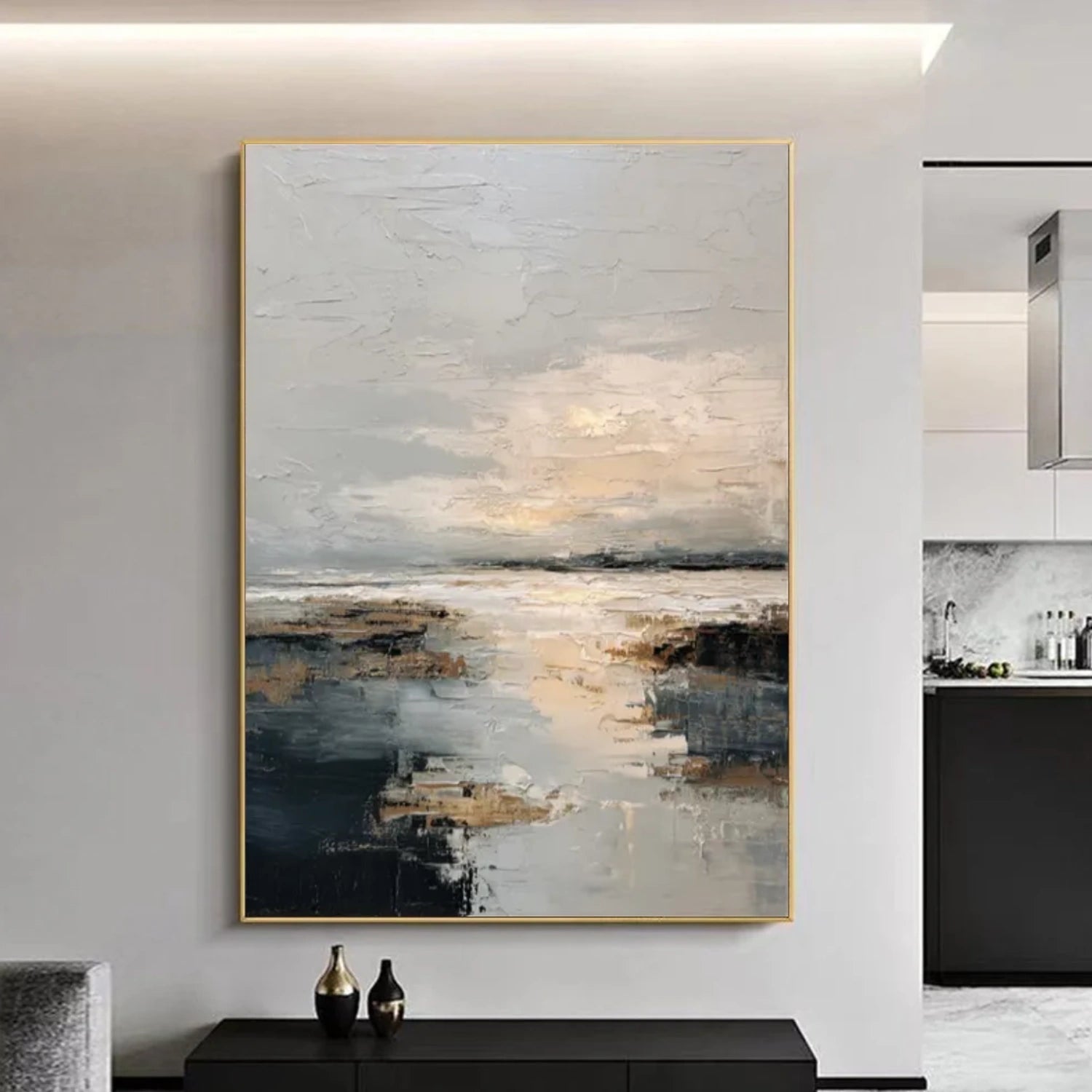 Abstract Textured Wall Art #AB 581