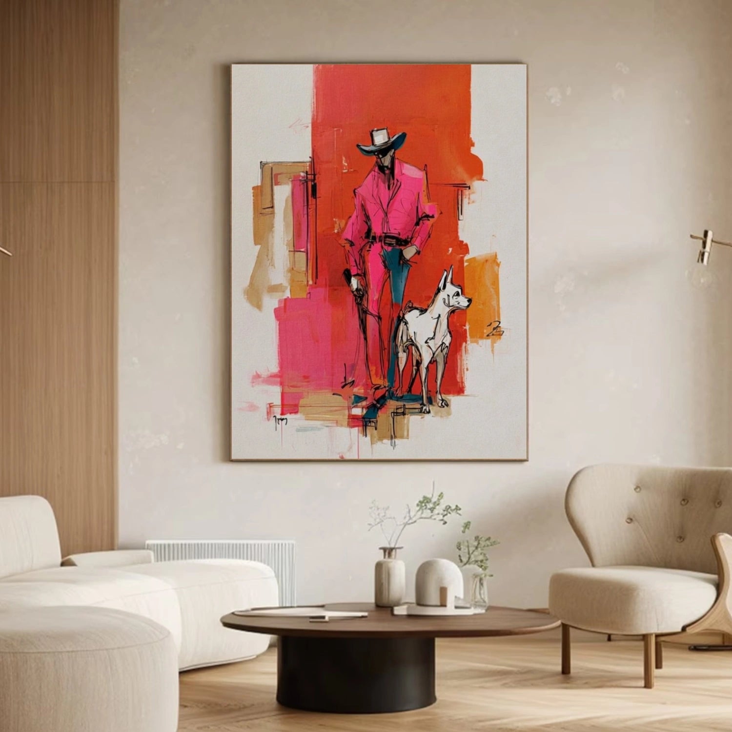 Abstract Portrait Wall Art # PT054