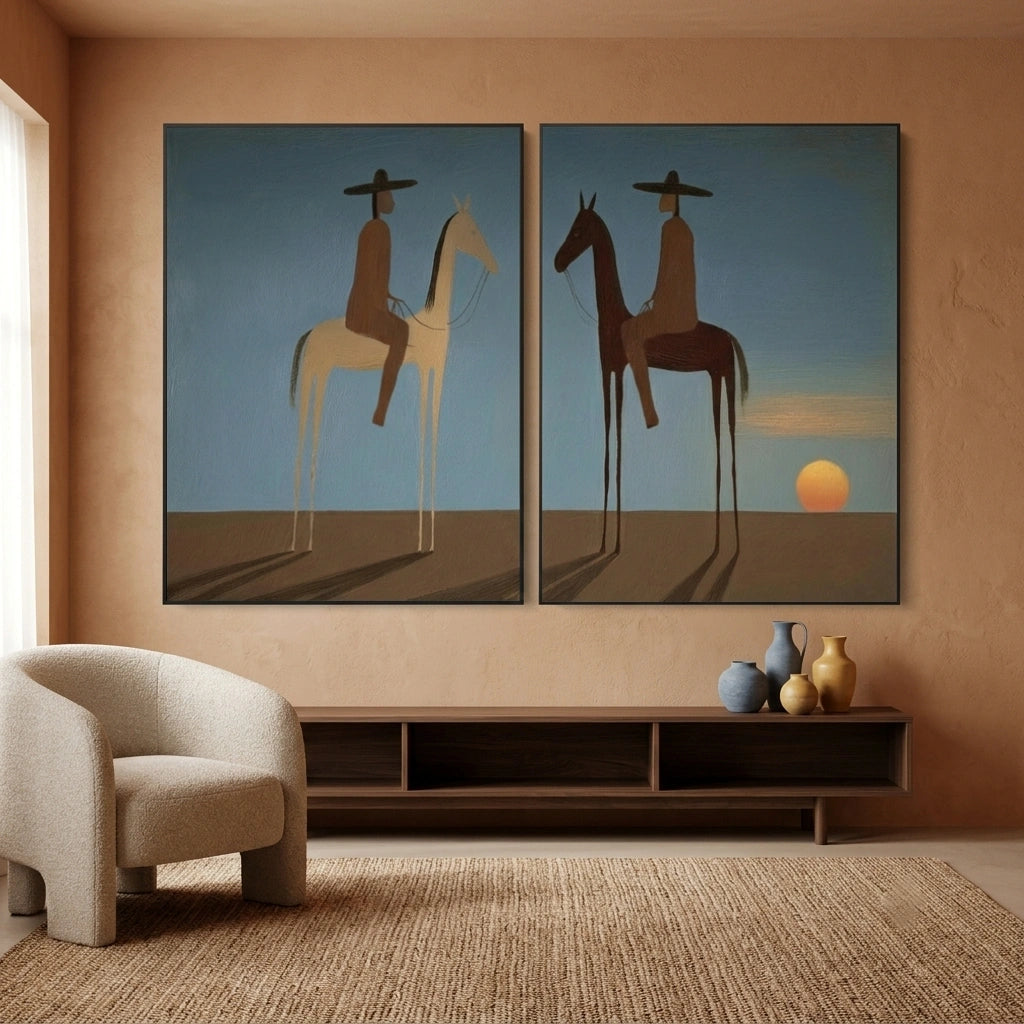 Americana Wall Art Set of 2 #VE103