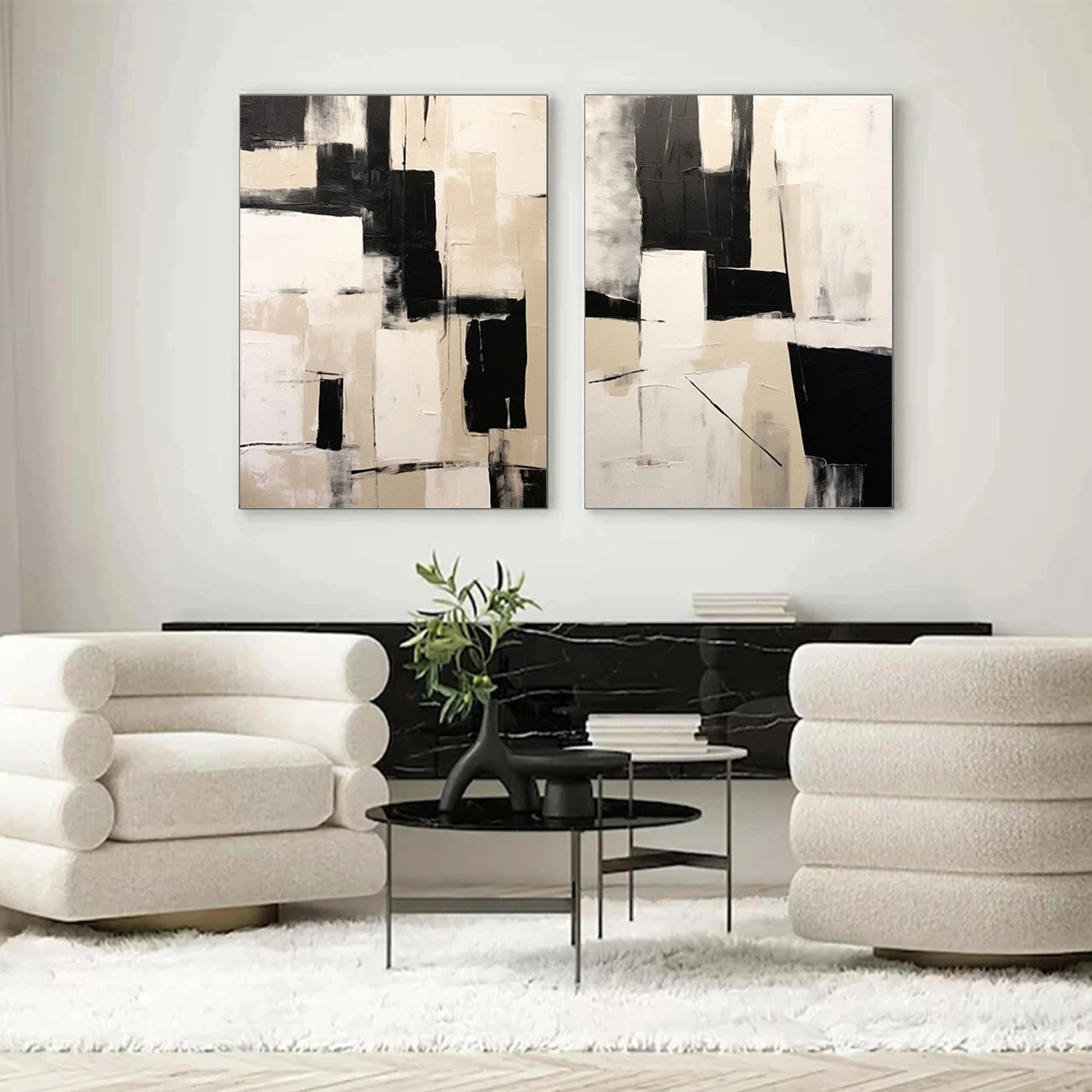 Wabi Sabi Set of 2 Wall Art #WS341