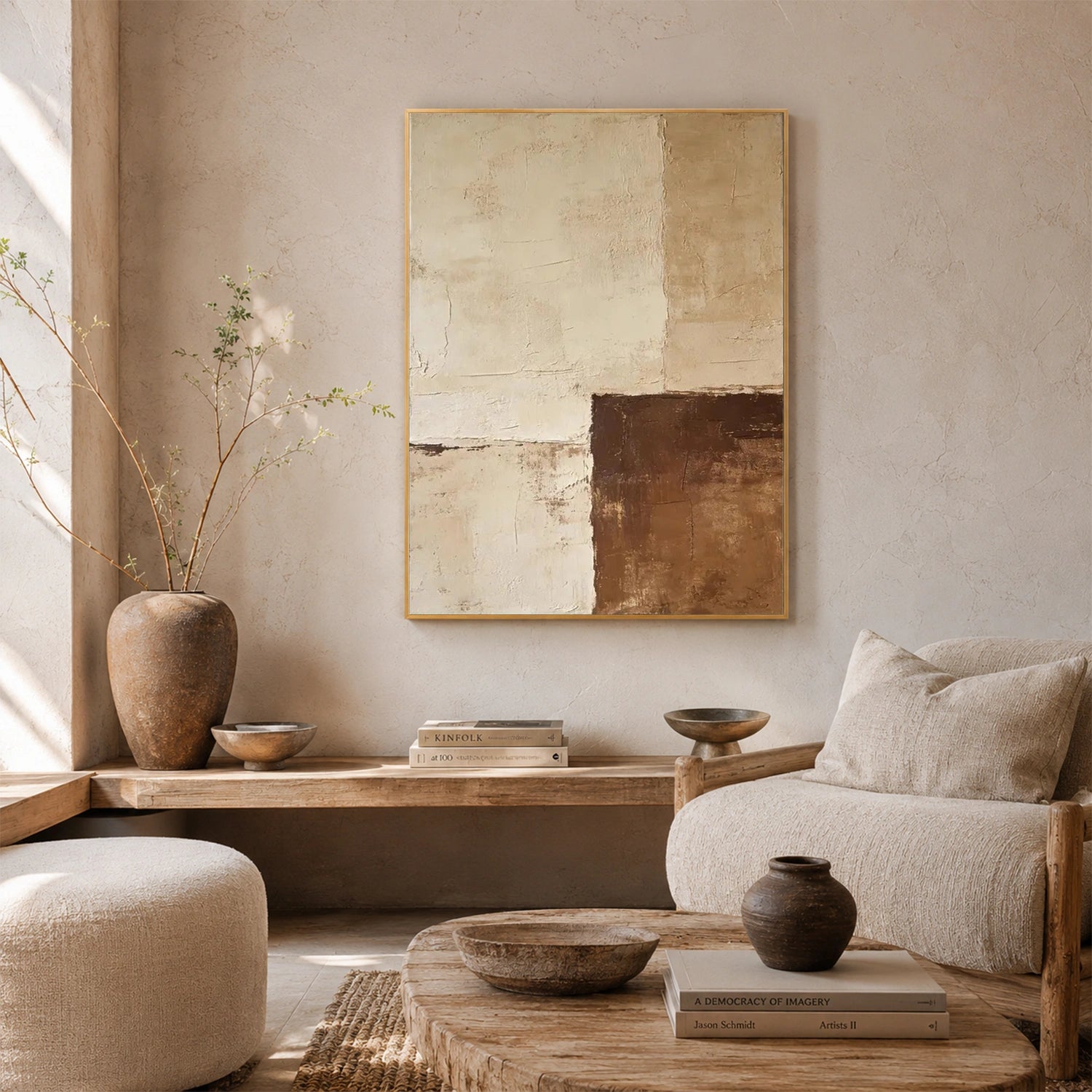 Abstract Wall Textured Art # AB710