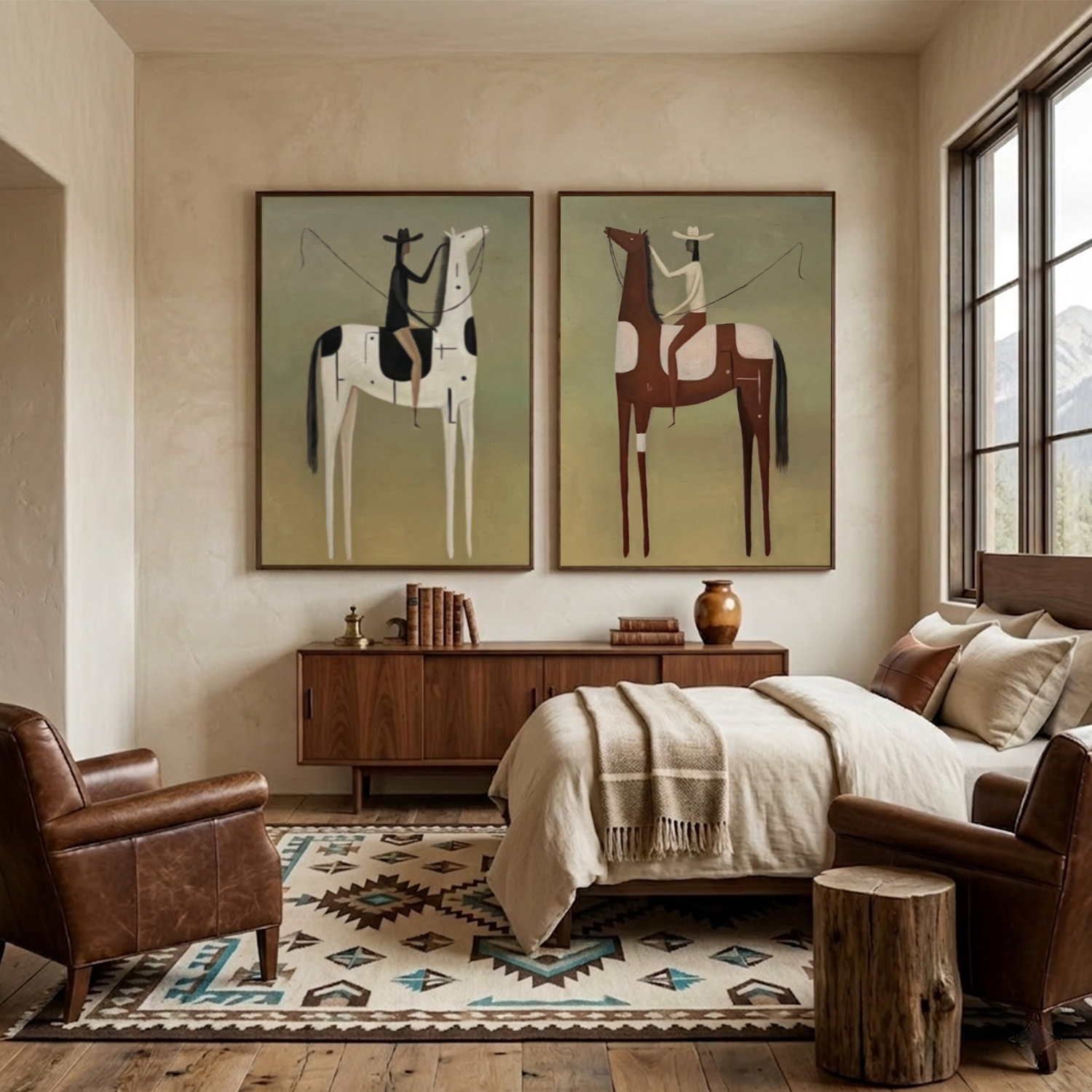 Americana Wall Art Set of 2 #VE055