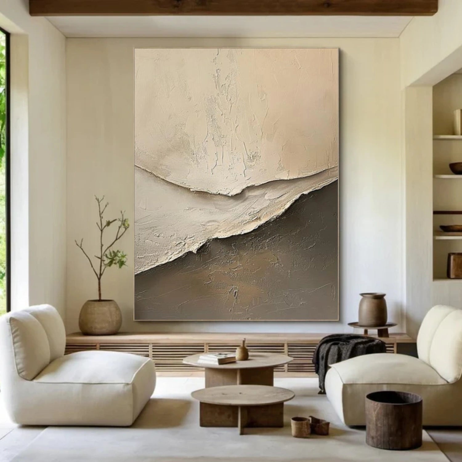 Minimalist Textured Canvas  #MM383