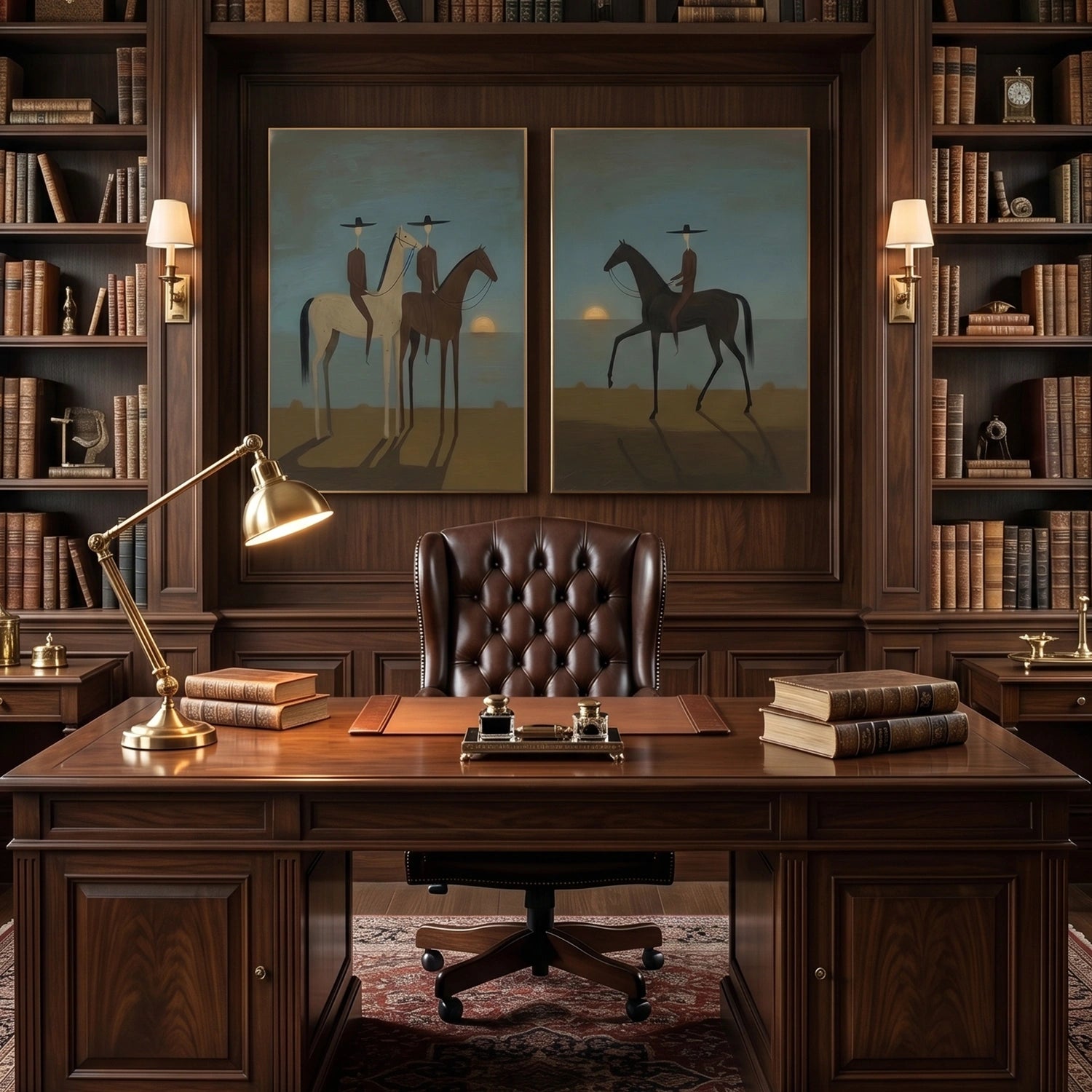 Americana Wall Art Set of 2  #VE071