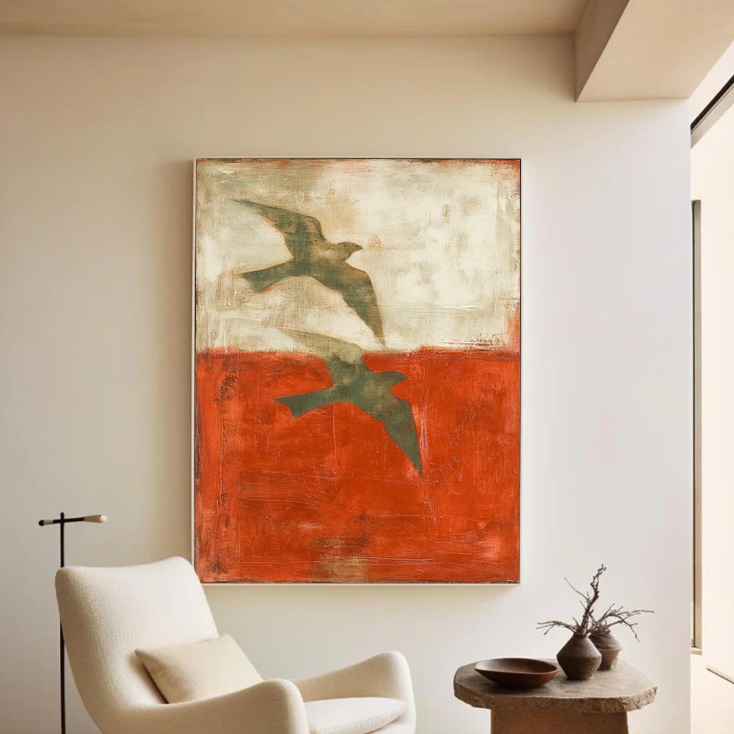 Abstract Animal Canvas Art #AP211