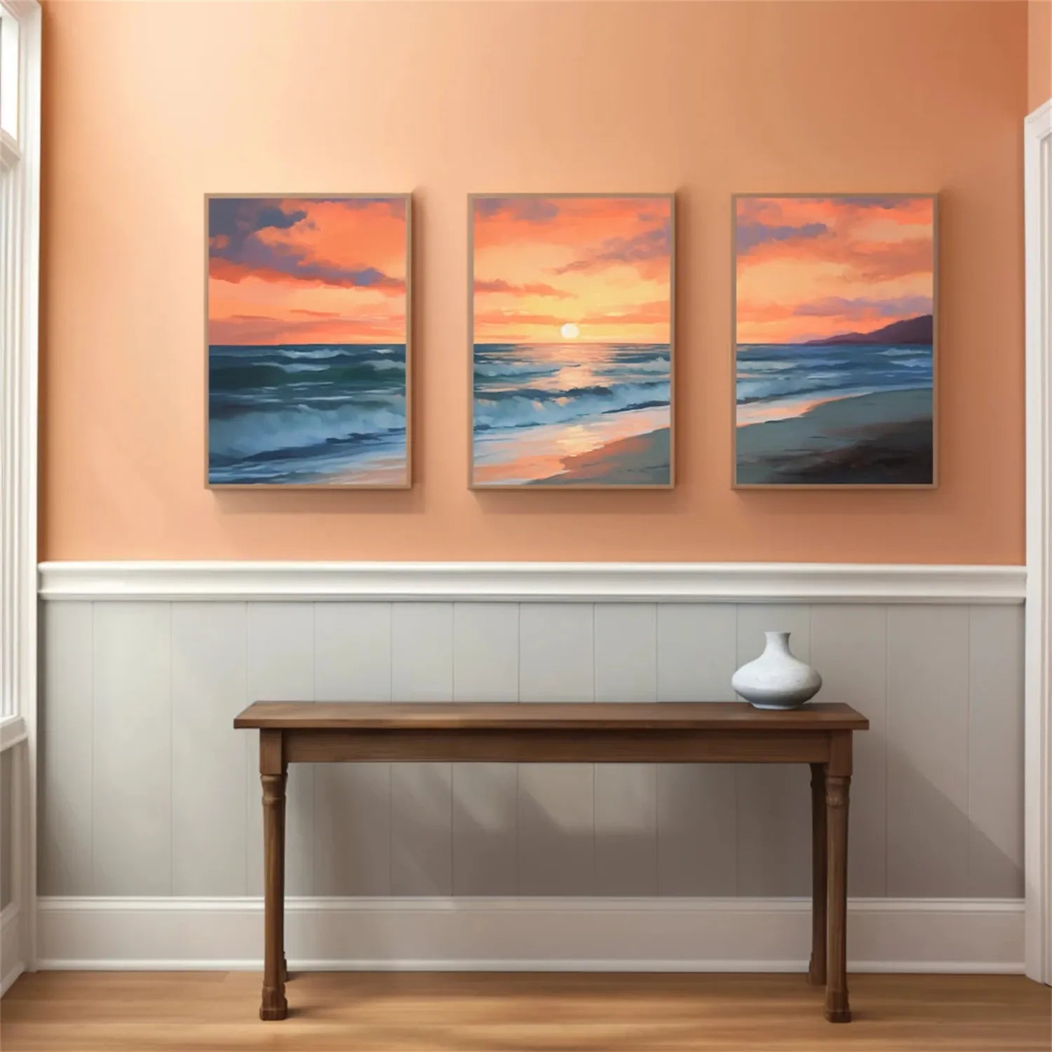 Ocean And Sky Painting Set of 3 #OS 210