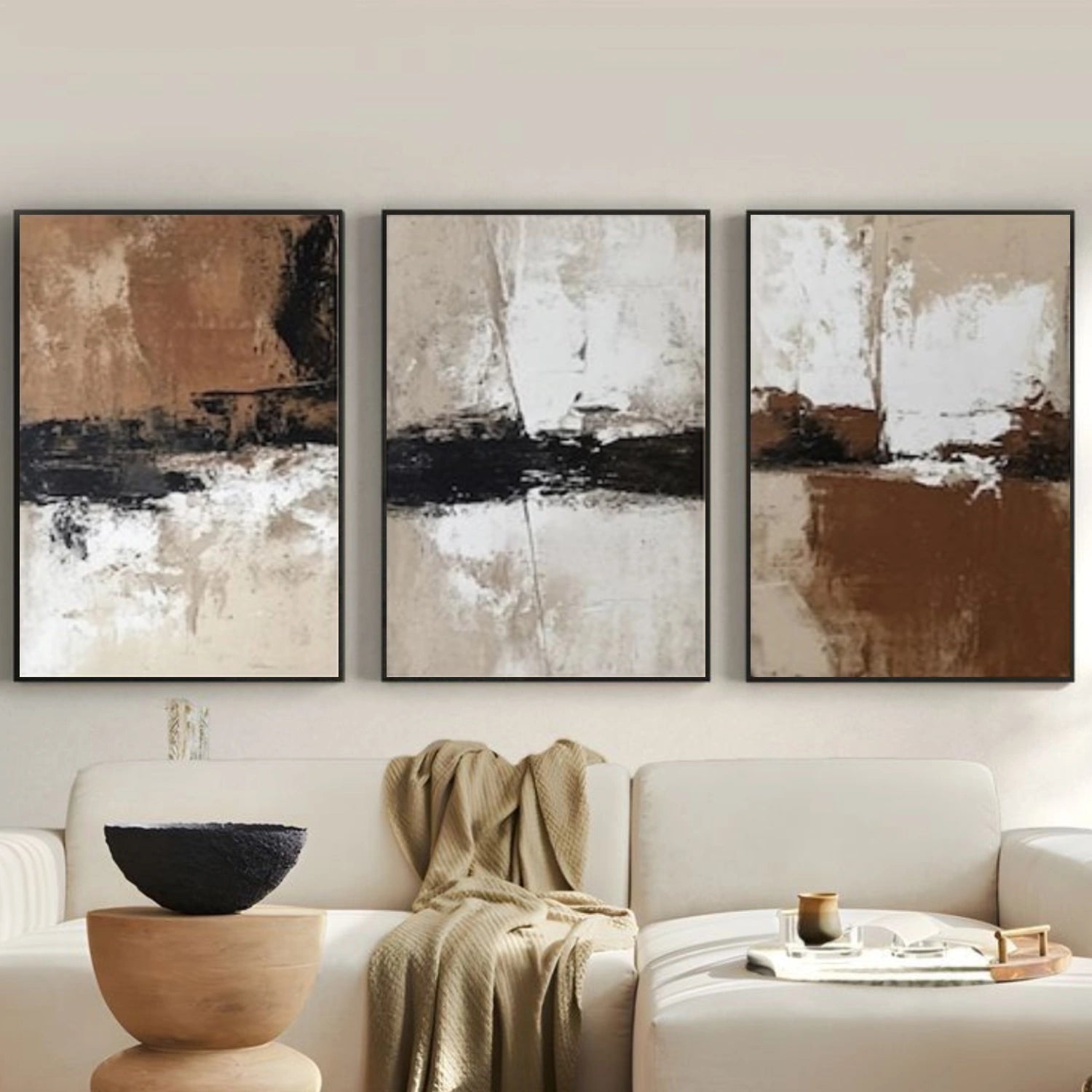 Abstract Wall Art Set of 3 # AB646