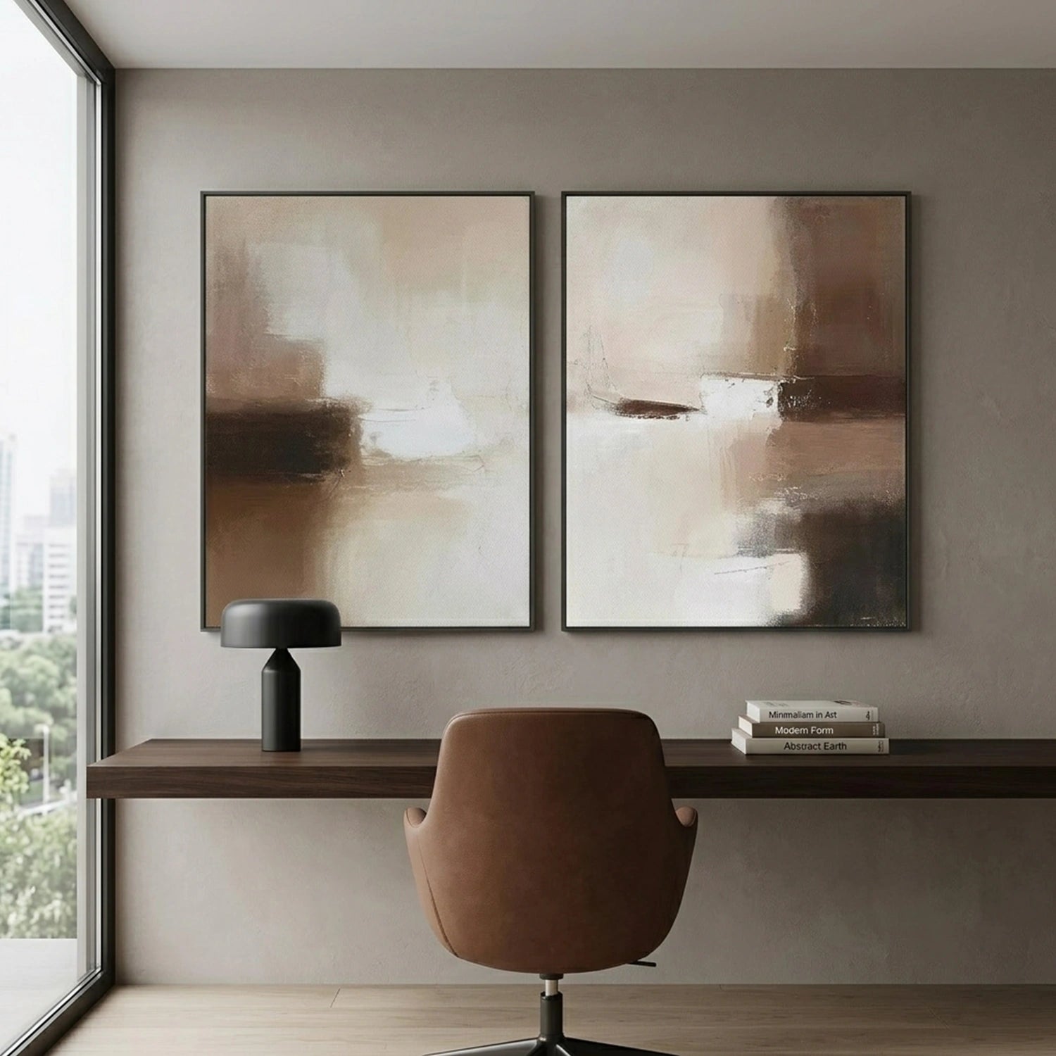 Abstract Wall Art Set of 2 # AB704