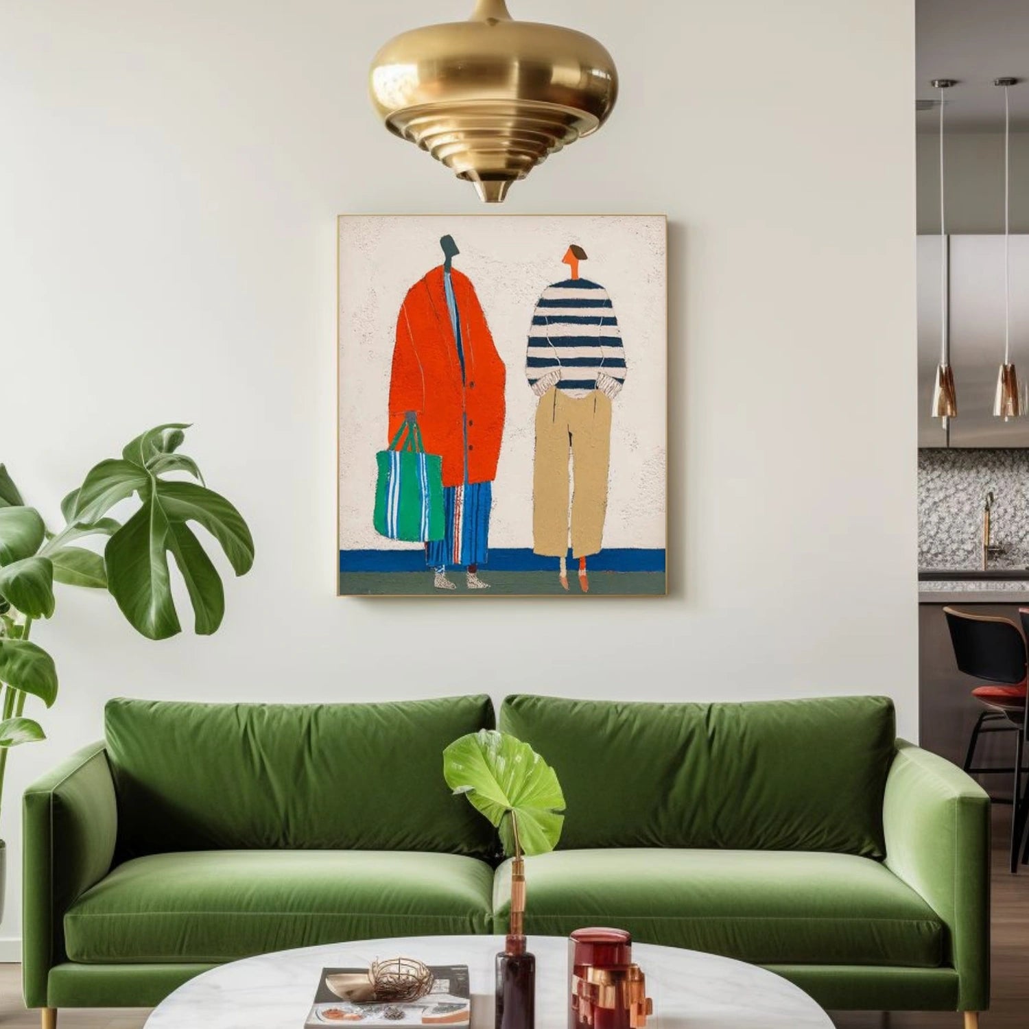 Abstract Portrait Wall Art # PT055