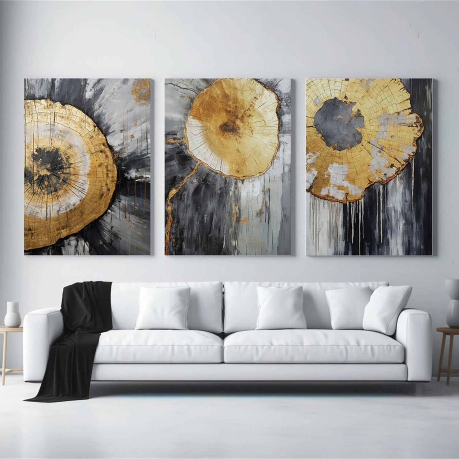 Abstract Painting Set of 3 #AB207