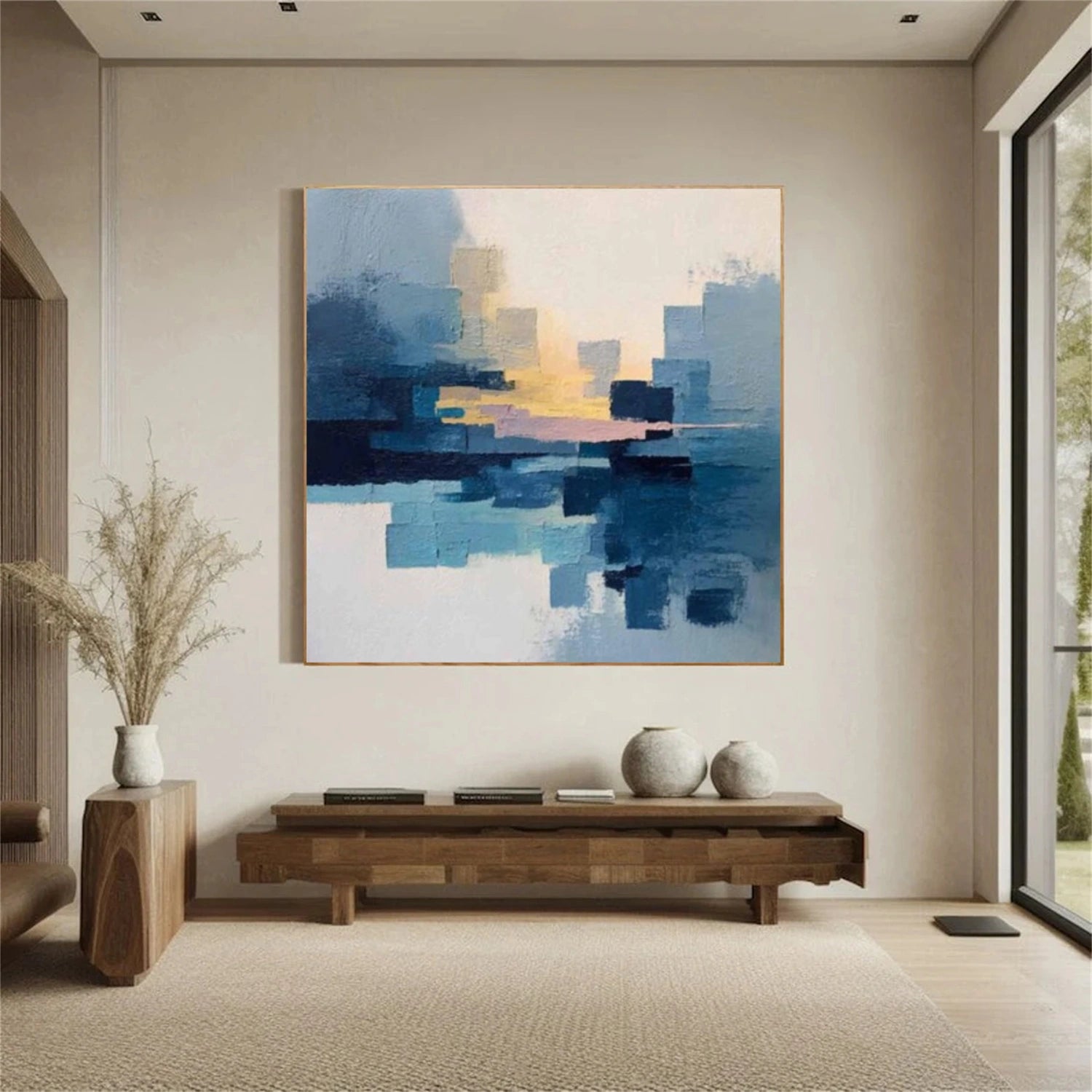 Abstract Textured Wall Art #AB 544