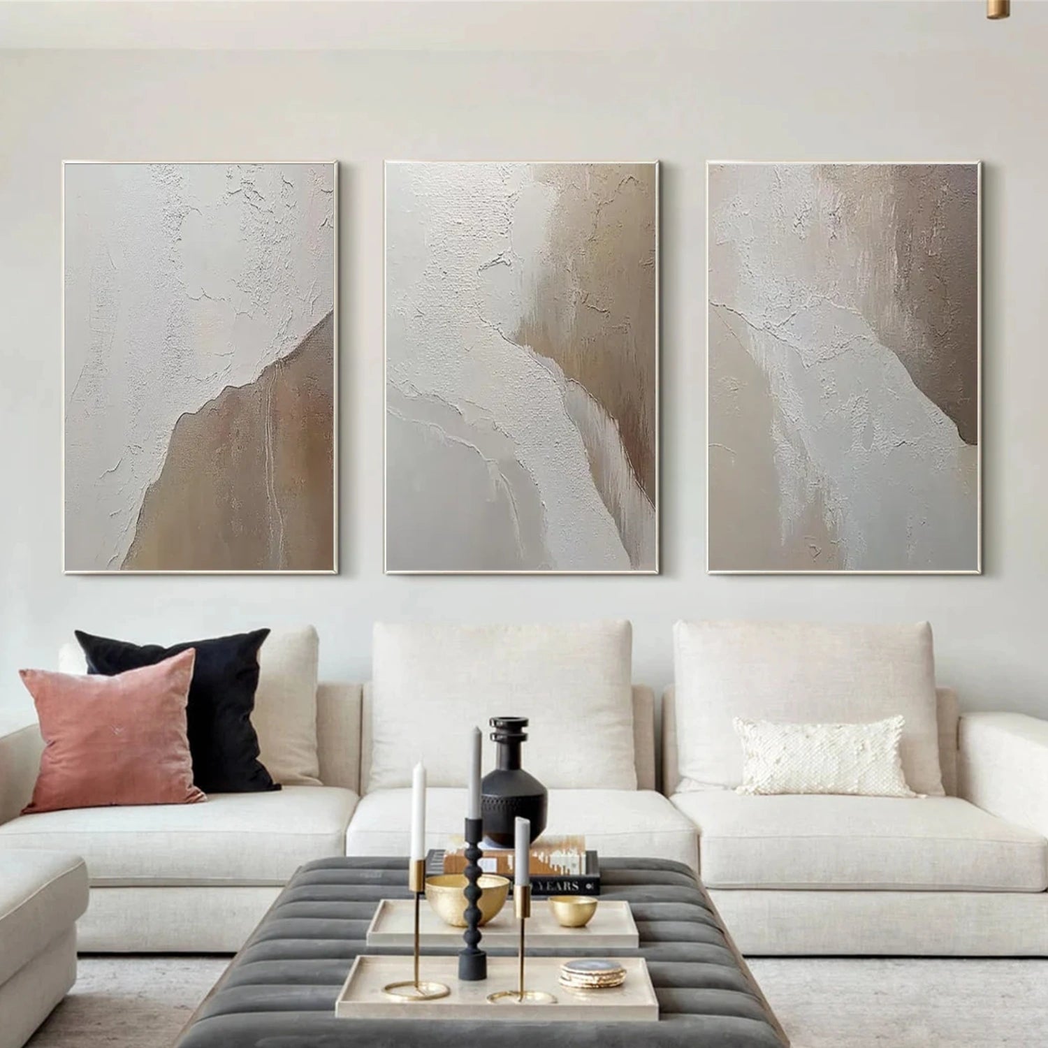 Abstract Set of 3 Wall Art #AB 564