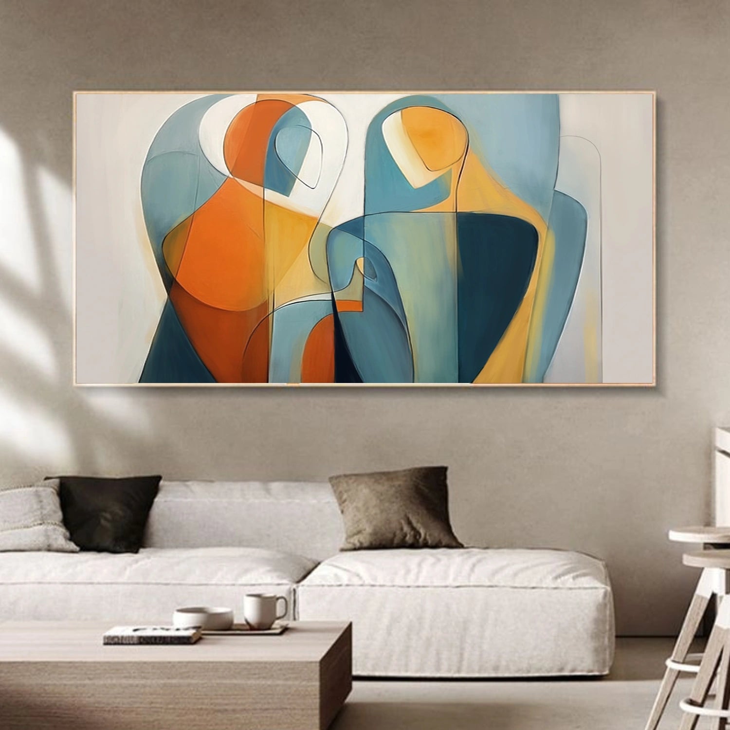 Contemporary Abstract Minimalist Wall Art #CW034