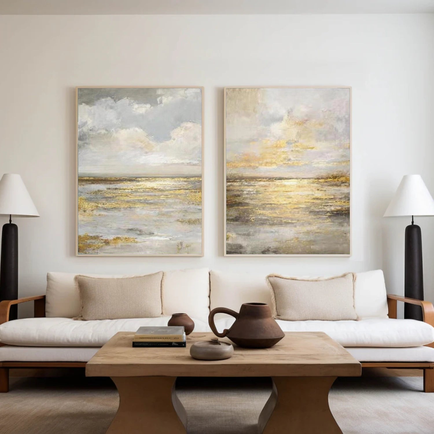 Abstract Wall Art Set of 2 # AB675