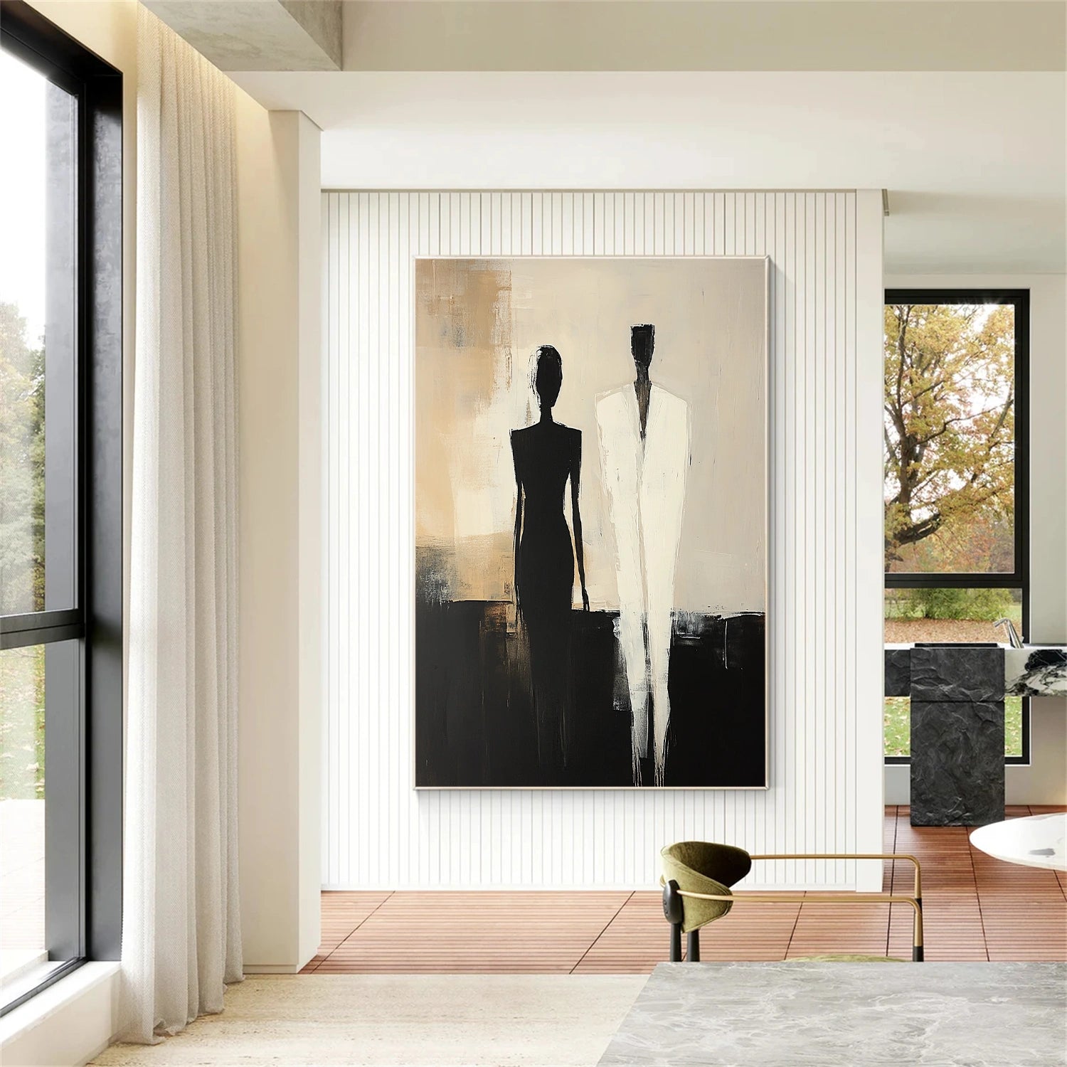 Contemporaty Abstract Minimalist Wall Art #CW005