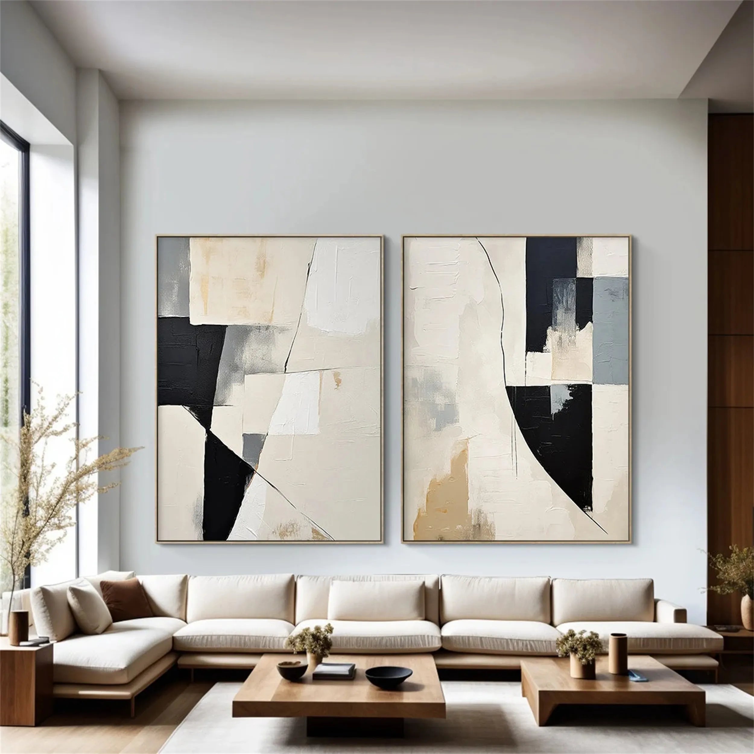 Abstract Tranquility Set of 2 #WS125