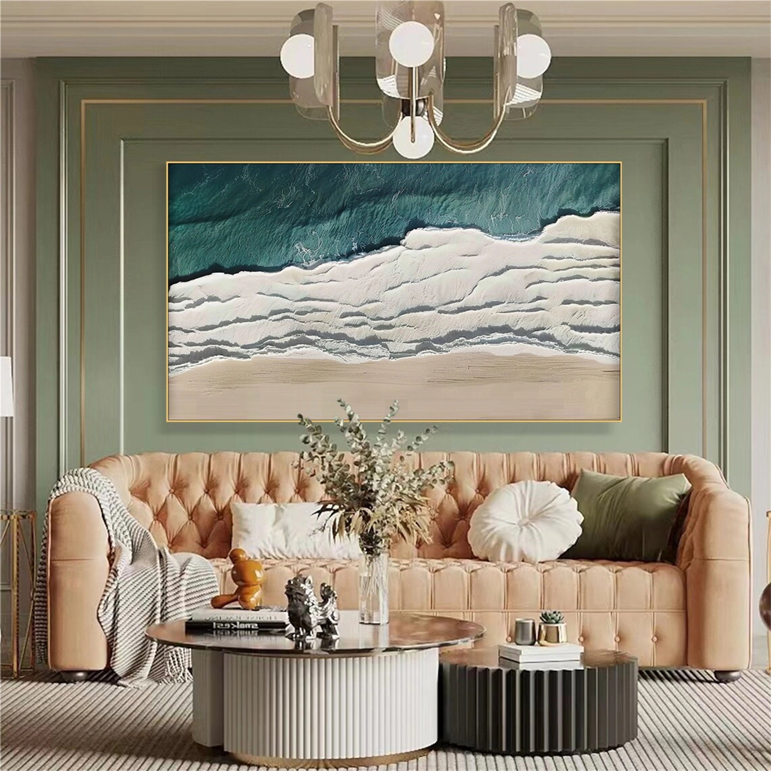 Ocean And Sky Painting #OS 066