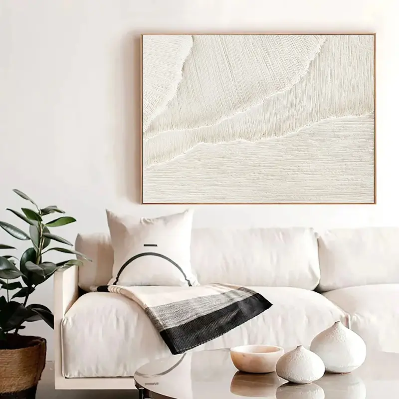 Plaster Art Minimalist Textured Painting #MM016